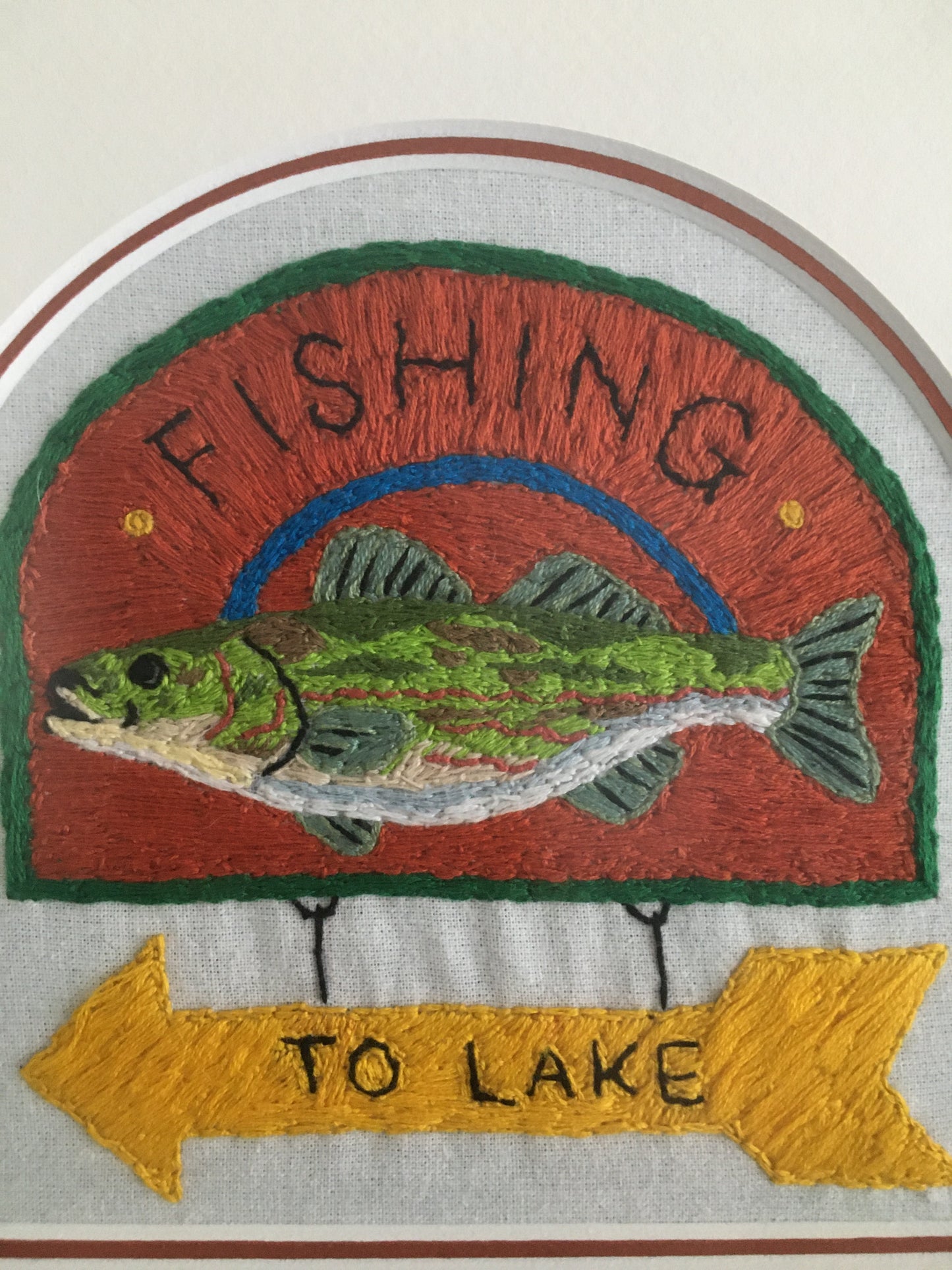 Fish Embroidery